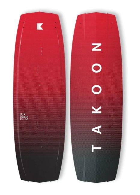 BOARD TAKOON LUX CARBON RED 136X42 2022